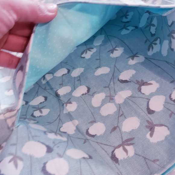 Handmade flat tote bag - Picture 6 of 7